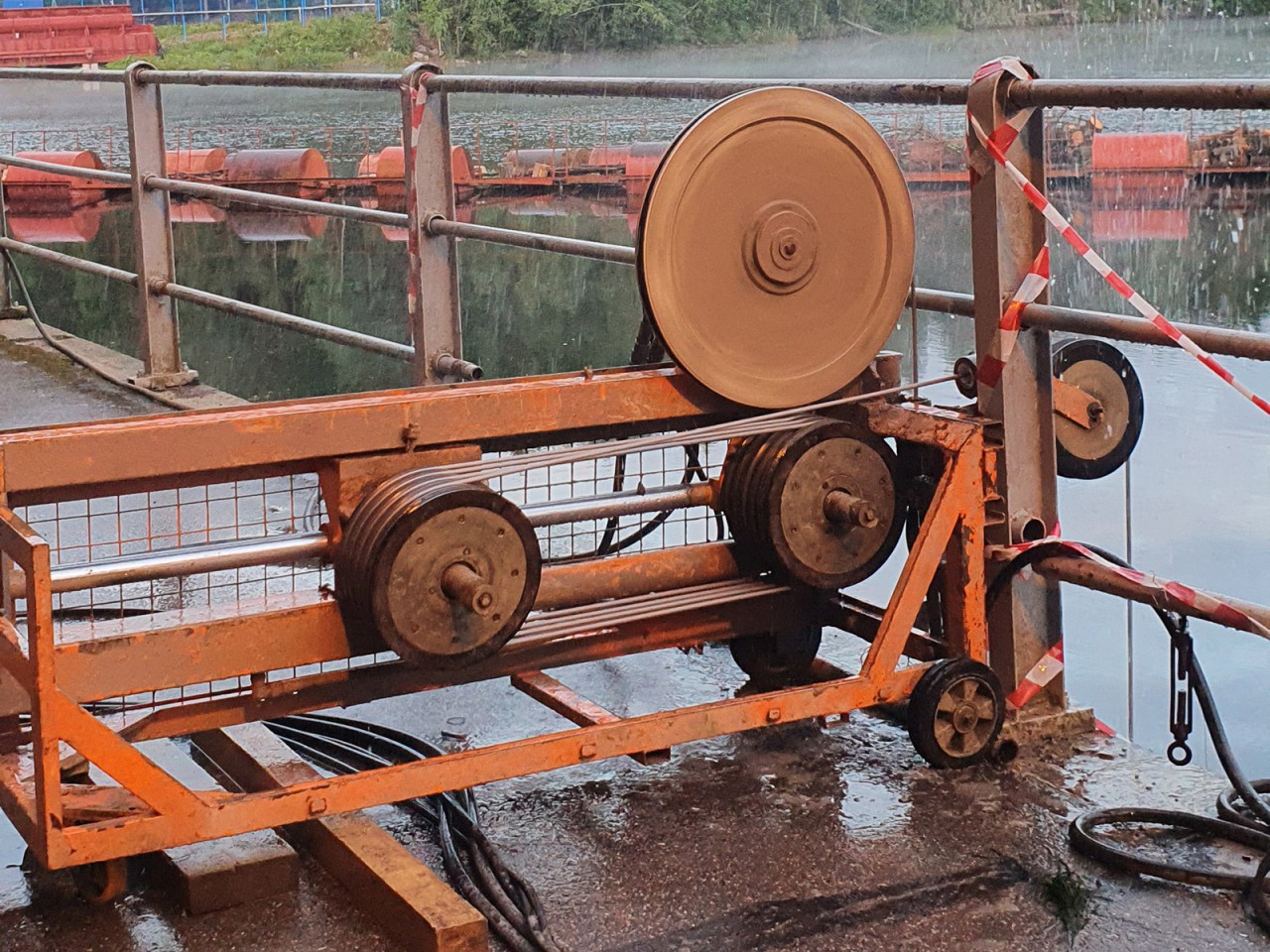 Подводная канатная резка Выборг